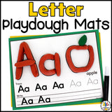 Alphabet Play Dough Mats