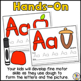 Alphabet Play Dough Mats