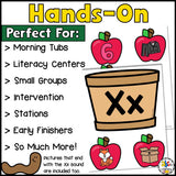 Apple Beginning Sounds Sort Activity