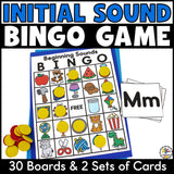 Beginning Sound Bingo Game