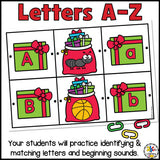 Christmas Letter and Sounds Activity