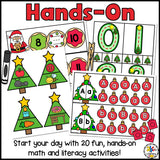 Christmas Morning Tubs for Preschool