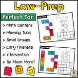 Snap Cube Number Mats