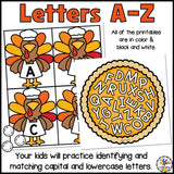Thanksgiving Letter Search Activity