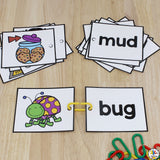 Connect Links CVC Word Match