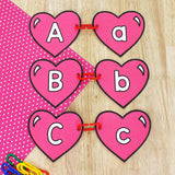 Heart Alphabet Activities