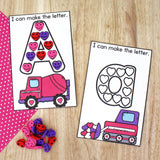 Heart Alphabet Activities