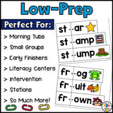 Beginning Consonant Blends Word Building Activity