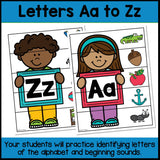 Beginning Sounds Strip Puzzles