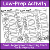 Easter Beginning Sounds Activity