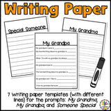 Grandparents Day Writing Craft