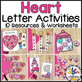 Heart Alphabet Activities