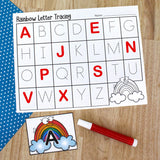 Rainbow Alphabet Activities