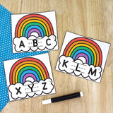 Rainbow Alphabet Activities