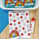 Rainbow Alphabet Activities