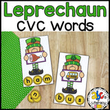 St. Patrick's Day CVC Words Activity