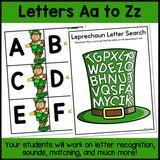 St. Patrick's Day Letter Search Activity