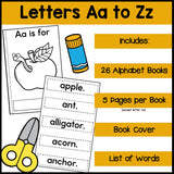 Cut and Paste Alphabet Books