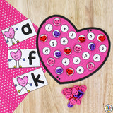 Valentine's Day Morning Tubs for Preschool