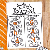 Halloween Morning Tubs for Preschool