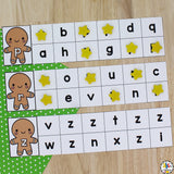 Gingerbread Man Alphabet Activities