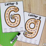 Gingerbread Man Alphabet Activities