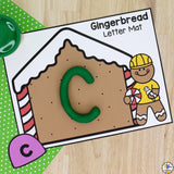 Gingerbread Man Alphabet Activities