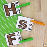 Gingerbread Man Alphabet Activities