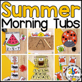 Summer Morning Tubs for Preschool