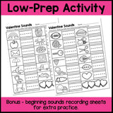 Valentine Beginning Sounds Activity