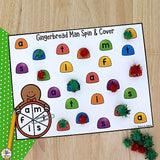 Gingerbread Man Alphabet Activities