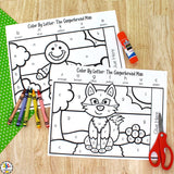 Gingerbread Man Letter Worksheets Bundle