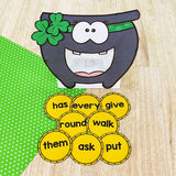 St. Patrick's Day Morning Tubs for 1st Grade
