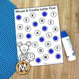 Mouse & Cookie Letter Activities