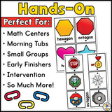 2D & 3D Shape Sorting Activity