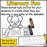 Animal Alphabet Crowns/Hats