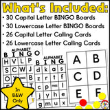 Alphabet BINGO Game