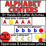 Alphabet Literacy Centers Bundle