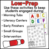 Alphabet Literacy Centers Bundle