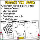Alphabet Fine Motor Journals