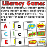 Alphabet Game Bundle