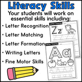 Alphabet Worksheets Bundle