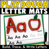 Alphabet Play Dough Mats