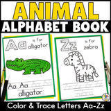 Animal Alphabet Coloring Pages