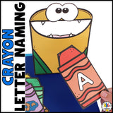 Back to School Letter Recognition Activity