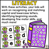 Back to School Alphabet Activities Bundle