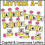 Back to School Alphabet Sensory Bins