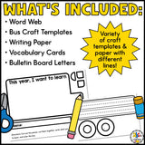 Back to School Writing Craft