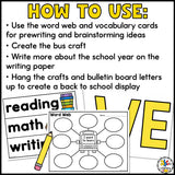 Back to School Writing Craft