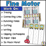 Back To School Fine Motor Tubs